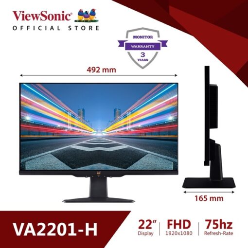 Viewsonic 22 VA2201-H | 1920x1080 VA 75Hz | HDMI/VGA